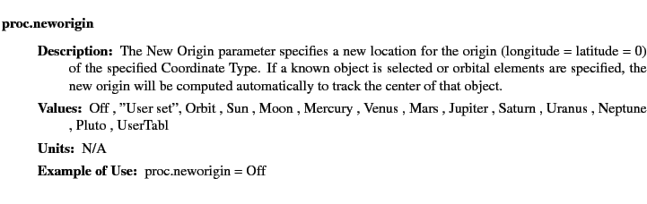 $\textstyle \parbox{6.25in}{
\begin{description}
\item [proc.neworigin]&nbsp;&nbsp;&nbsp;
\b...
...ues:]
\item[YGOR to GO mapping:]
}{}
\end{description} \end{description}}$
