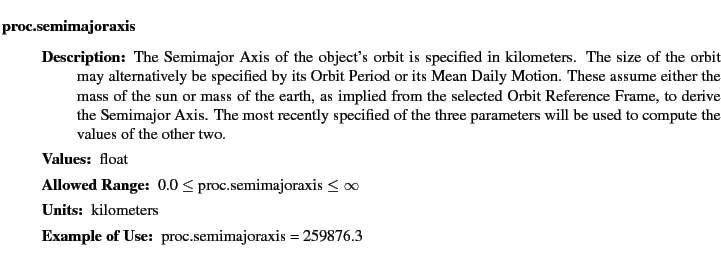$\textstyle \parbox{6.25in}{
\begin{description}
\item [proc.semimajoraxis]&nbsp;&nbsp;&nbsp;...
...nge:]
\item[YGOR to GO mapping:]
}{}
\end{description} \end{description}}$
