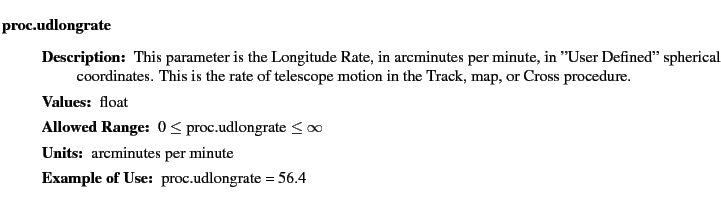 $\textstyle \parbox{6.25in}{
\begin{description}
\item [proc.udlongrate]&nbsp;&nbsp;&nbsp;
...
...nge:]
\item[YGOR to GO mapping:]
}{}
\end{description} \end{description}}$