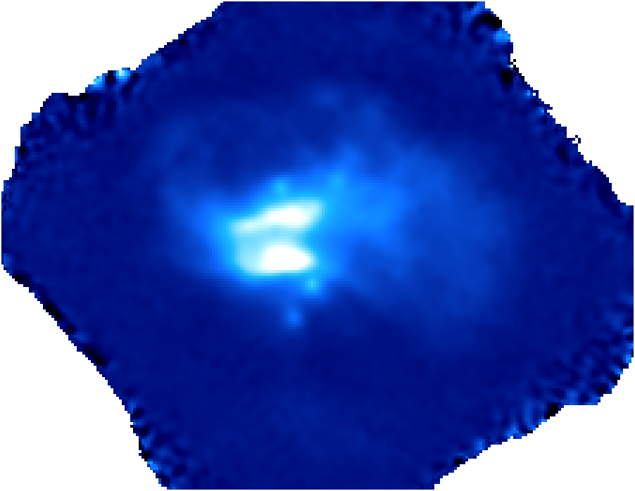 MUSTANG+GBT 3mm 5'x5' Map of the Flame Nebula (NGC2024 in Orion)