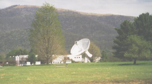 View towards the East of the GBES in the summer.