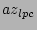$\displaystyle az_{lpc}$