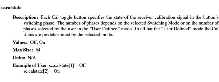 $\textstyle \parbox{6.25in}{
\begin{description}
\item [sc.calstate]~~~
\beg...
...ter:]
\item[YGOR to GO mapping:]
}{}
\end{description} \end{description}}$
