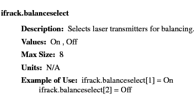 $\textstyle \parbox{6.25in}{
\begin{description}
\item [ifrack.balanceselect]~...
...ter:]
\item[YGOR to GO mapping:]
}{}
\end{description} \end{description}}$