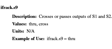 $\textstyle \parbox{6.25in}{
\begin{description}
\item [ifrack.s9]~~~
\begin{...
...ues:]
\item[YGOR to GO mapping:]
}{}
\end{description} \end{description}}$