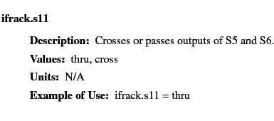 $\textstyle \parbox{6.25in}{
\begin{description}
\item [ifrack.s11]~~~
\begin...
...ues:]
\item[YGOR to GO mapping:]
}{}
\end{description} \end{description}}$