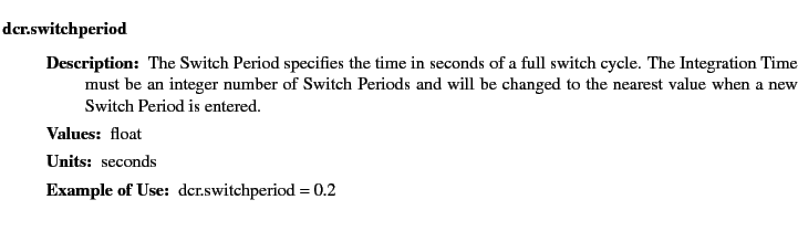 $\textstyle \parbox{6.25in}{
\begin{description}
\item [dcr.switchperiod]~~~
...
...r:]
\item[YGOR to GO mapping:]
}{}
\end{description} \end{description}
}$