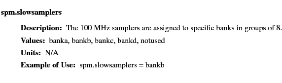$\textstyle \parbox{6.25in}{
\begin{description}
\item [spm.slowsamplers]~~~
...
...ues:]
\item[YGOR to GO mapping:]
}{}
\end{description} \end{description}}$