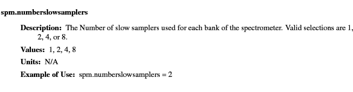 $\textstyle \parbox{6.25in}{
\begin{description}
\item [spm.numberslowsamplers...
...ues:]
\item[YGOR to GO mapping:]
}{}
\end{description} \end{description}}$