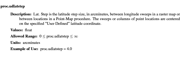 $\textstyle \parbox{6.25in}{
\begin{description}
\item [proc.udlatstep]~~~
\...
...nge:]
\item[YGOR to GO mapping:]
}{}
\end{description} \end{description}}$