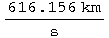 (616.156 km)/s