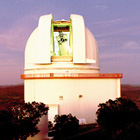 The 2.7 meter optical telescope at McDonald Observatory near Fort Davis TX