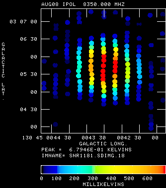 10 Row image of SNR 1181