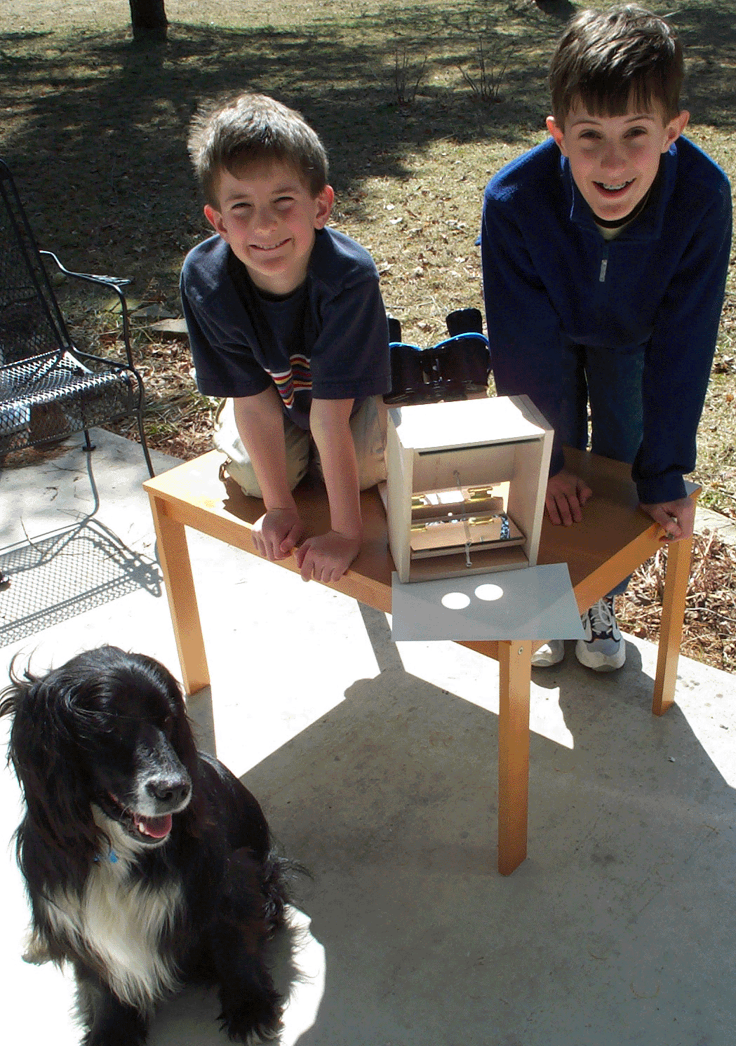 Soumpi Morgan and Grant noticed the Sun