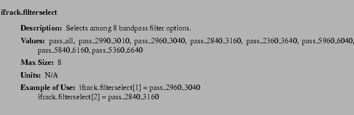 $\textstyle \parbox{6.25in}{
\begin{description}
\item [ifrack.filterselect]~~...
...ter:]
\item[YGOR to GO mapping:]
}{}
\end{description} \end{description}}$
