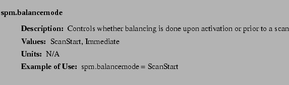 $\textstyle \parbox{6.25in}{
\begin{description}
\item [spm.balancemode]~~~
\...
...ues:]
\item[YGOR to GO mapping:]
}{}
\end{description} \end{description}}$