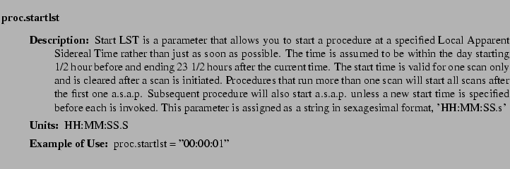 $\textstyle \parbox{6.25in}{
\begin{description}
\item [proc.startlst]~~~
\b...
...ter:]
\item[YGOR to GO mapping:]
}{}
\end{description} \end{description}}$