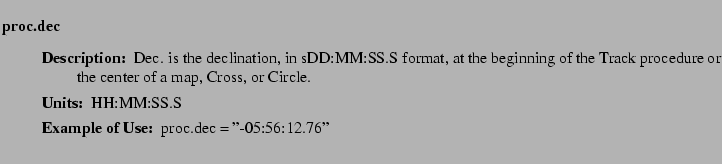 $\textstyle \parbox{6.25in}{
\begin{description}
\item [proc.dec]~~~
\begin{...
...ter:]
\item[YGOR to GO mapping:]
}{}
\end{description} \end{description}}$
