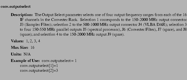 $\textstyle \parbox{6.25in}{
\begin{description}
\item [conv.outputselect]~~~ ...
...ter:]
\item[YGOR to GO mapping:]
}{}
\end{description} \end{description}}$