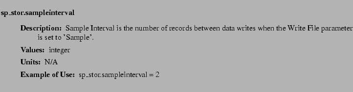 $\textstyle \parbox{6.25in}{
\begin{description}
\item [sp\_stor.sampleinterva...
...ter:]
\item[YGOR to GO mapping:]
}{}
\end{description} \end{description}}$
