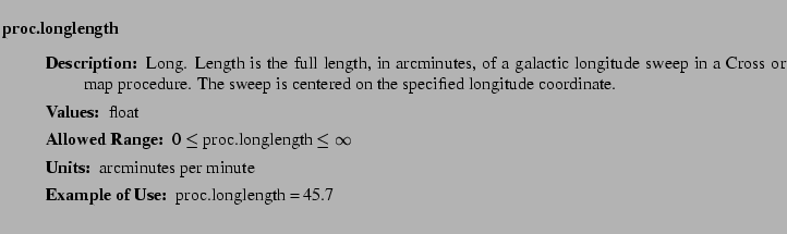 $\textstyle \parbox{6.25in}{
\begin{description}
\item [proc.longlength]~~~
...
...nge:]
\item[YGOR to GO mapping:]
}{}
\end{description} \end{description}}$